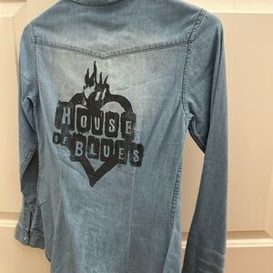 House of Blues Denim Long sleeve shirt